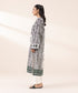 Women's RTW Lawn Black Printed Boxy Shirt